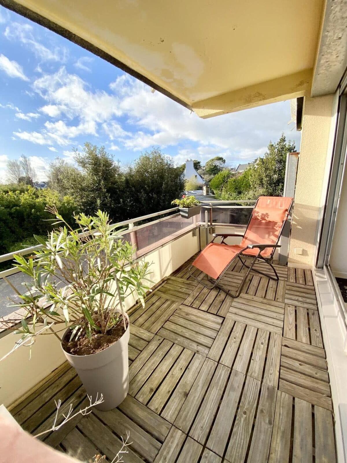 Charmant T3 Cosy A 2 Pas Du Bourg Et Des Plages Larmor-Plage Εξωτερικό φωτογραφία